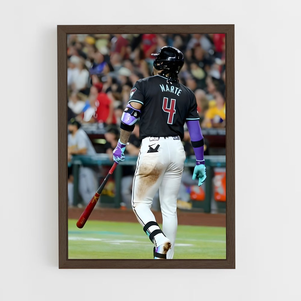 Poster Ketel de marte – affiche Baseball (vue 5)